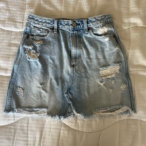Abercrombie Jean mini skirt